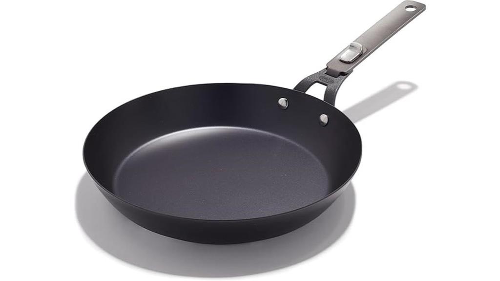 pre seasoned carbon steel pan