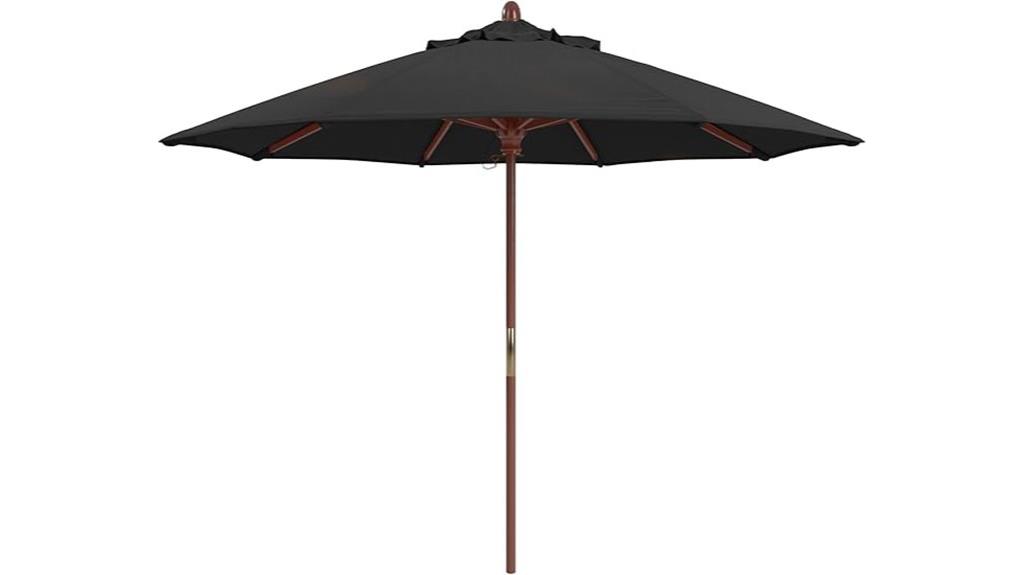 premium commercial hardwood umbrella