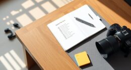 prepare session recording checklist