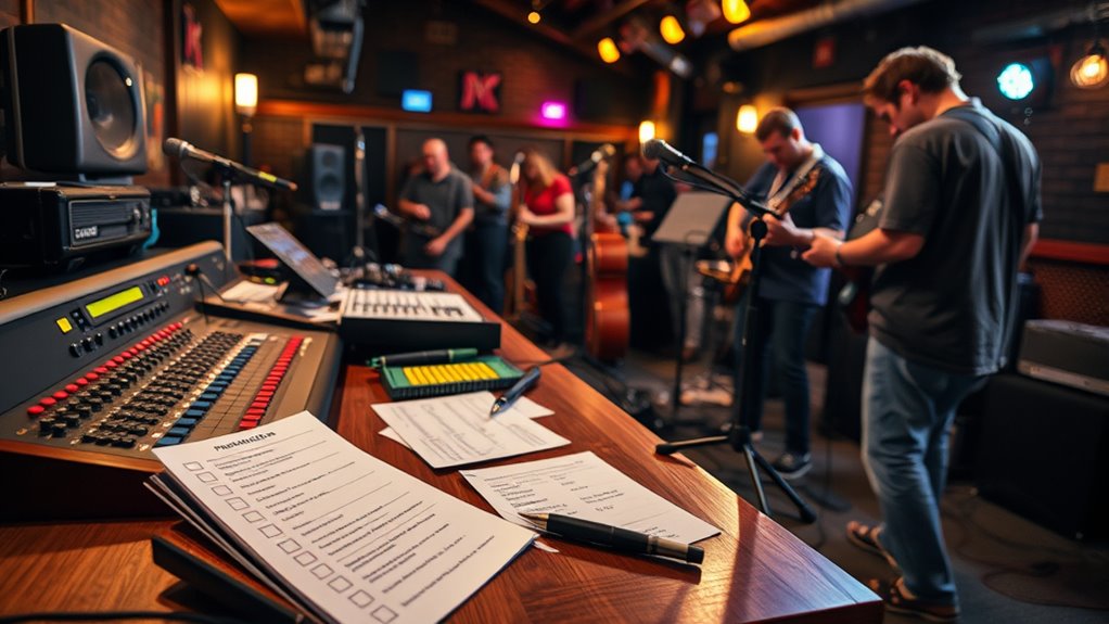 prioritize soundcheck and acoustics