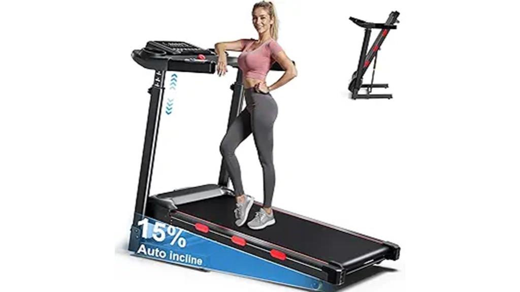 quiet motor incline treadmill