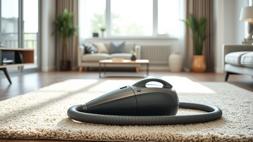 quiet powerful portable vacuum