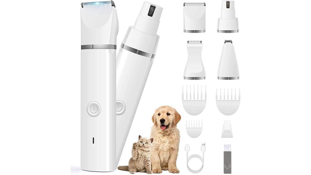 rechargeable cordless pet trimmer
