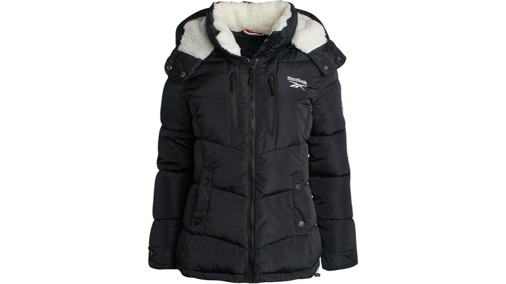 reebok women s heavyweight puffer