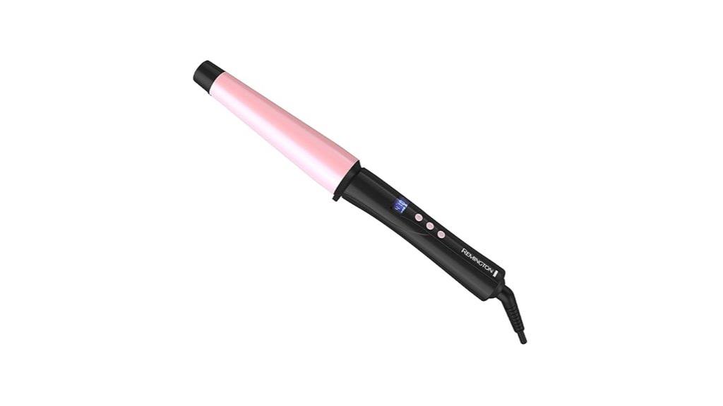 remington conical curling wand