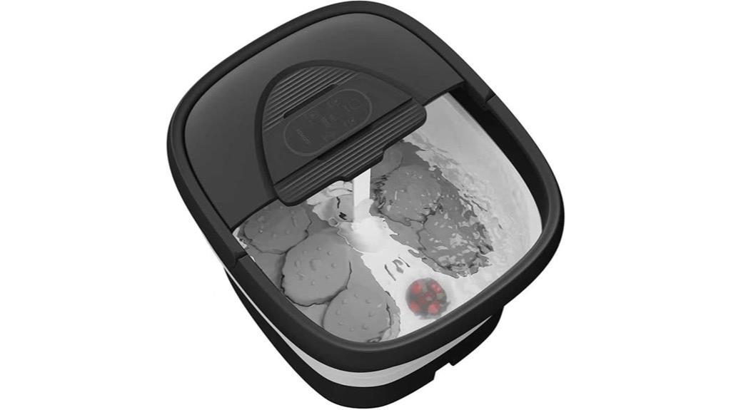 remote controlled heated foot spa