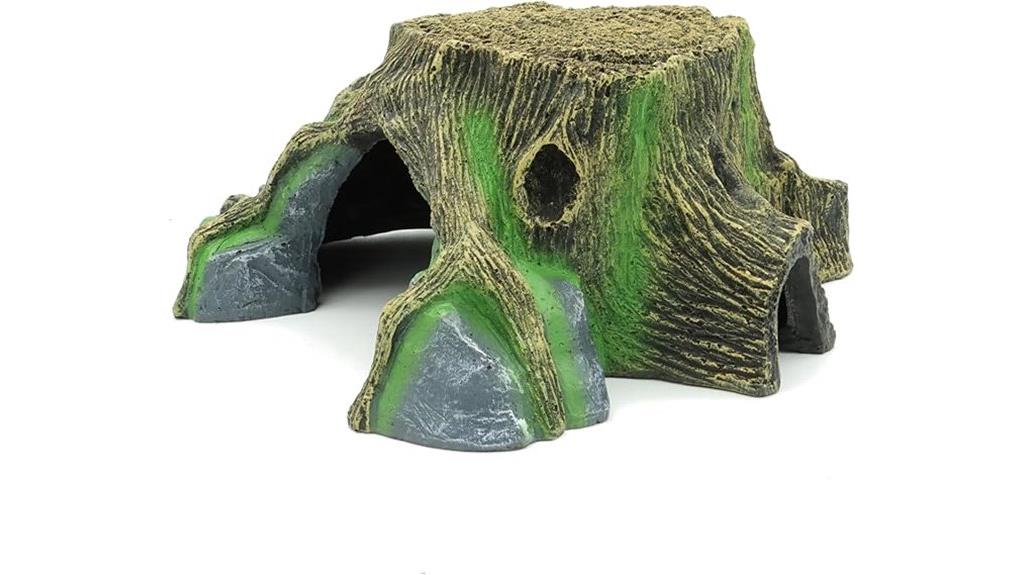 resin turtle cave decor