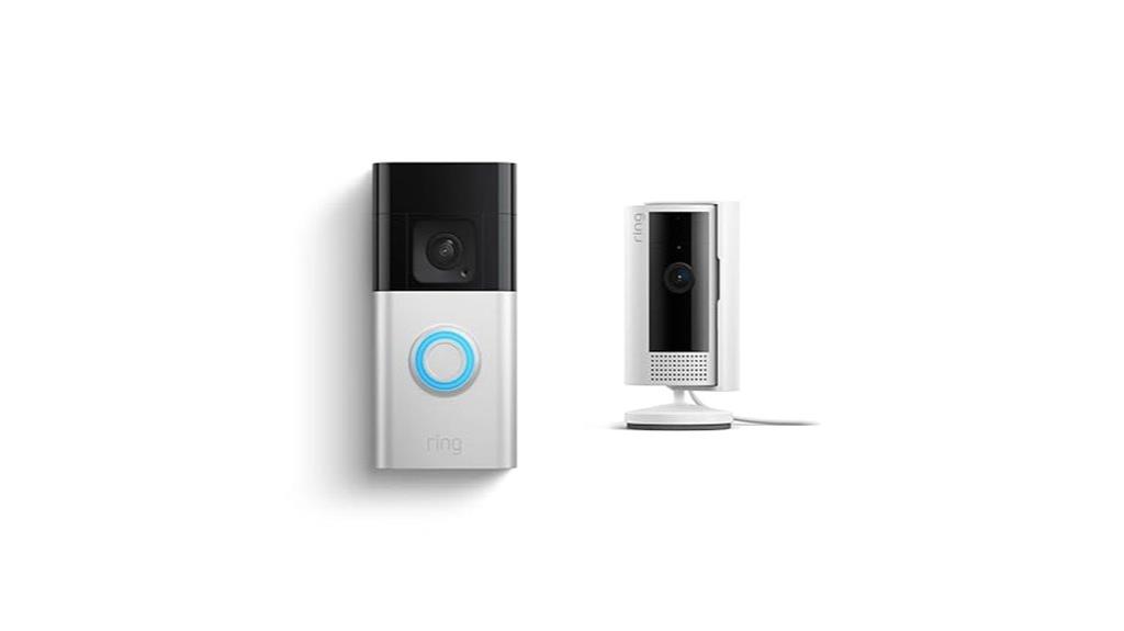 ring doorbell and cam