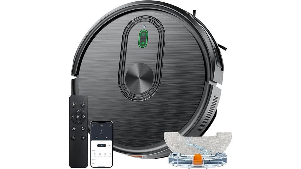 robot vacuum with mopping