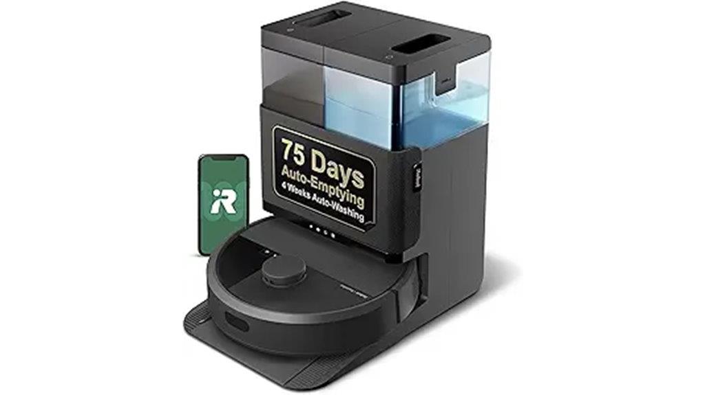 robotic vacuum with mop