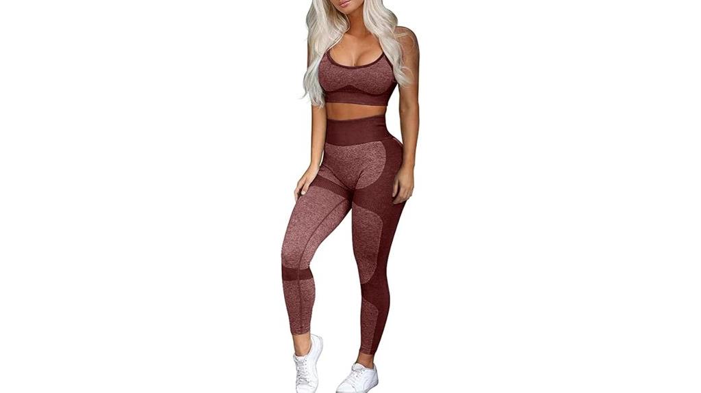 seamless yoga workout set