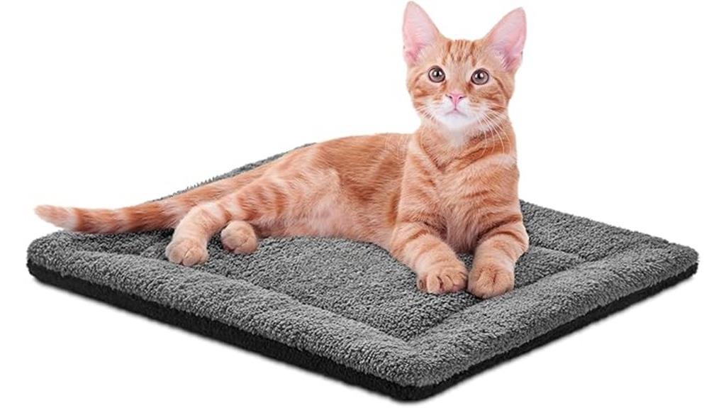 self warming cat bed pad