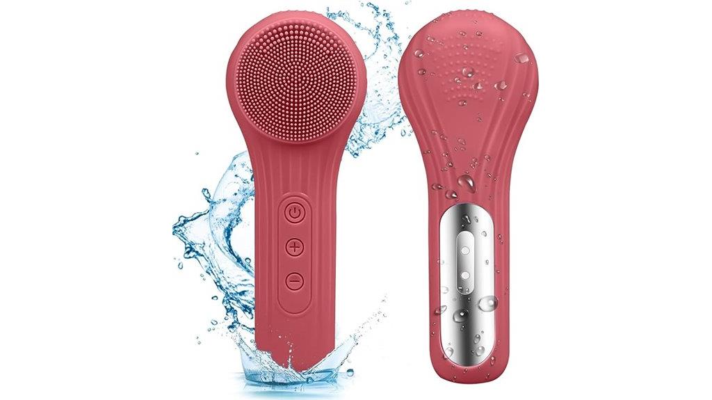 silicone facial scrubber tool