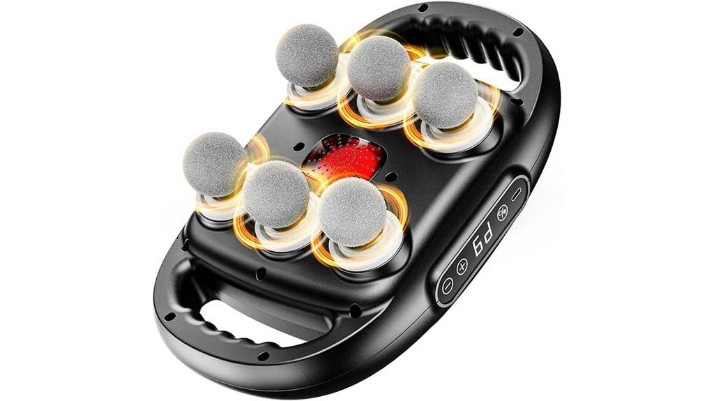 six head muscle massager