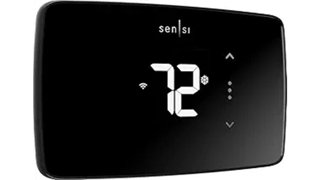 smart minimalistic thermostat design