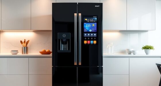 smart refrigerators with touchscreens