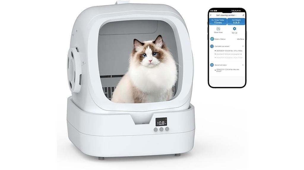smart self cleaning cat litter