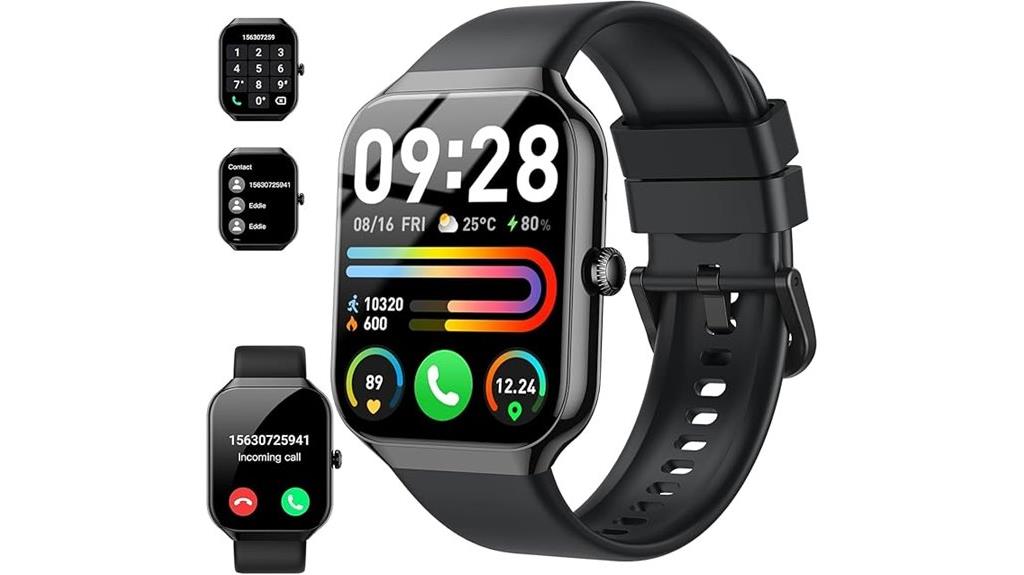 smartwatch with call and fitness