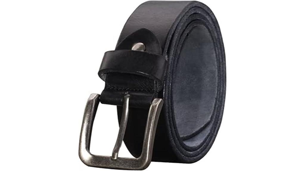 soft genuine leather belt