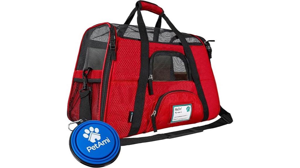 soft sided pet carrier