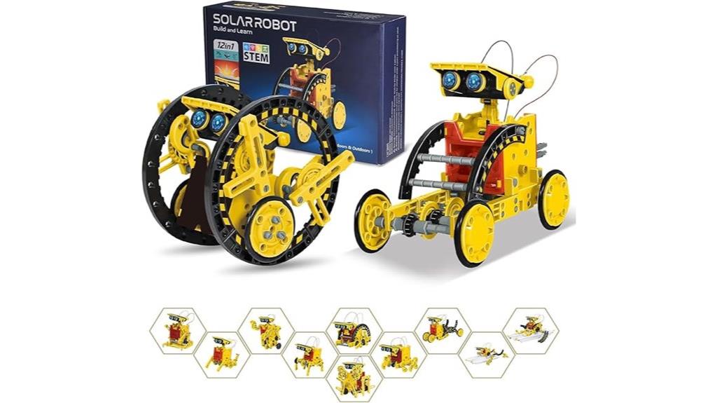 solar powered robot kit