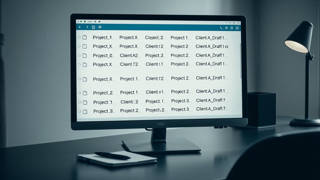 standardized file naming system