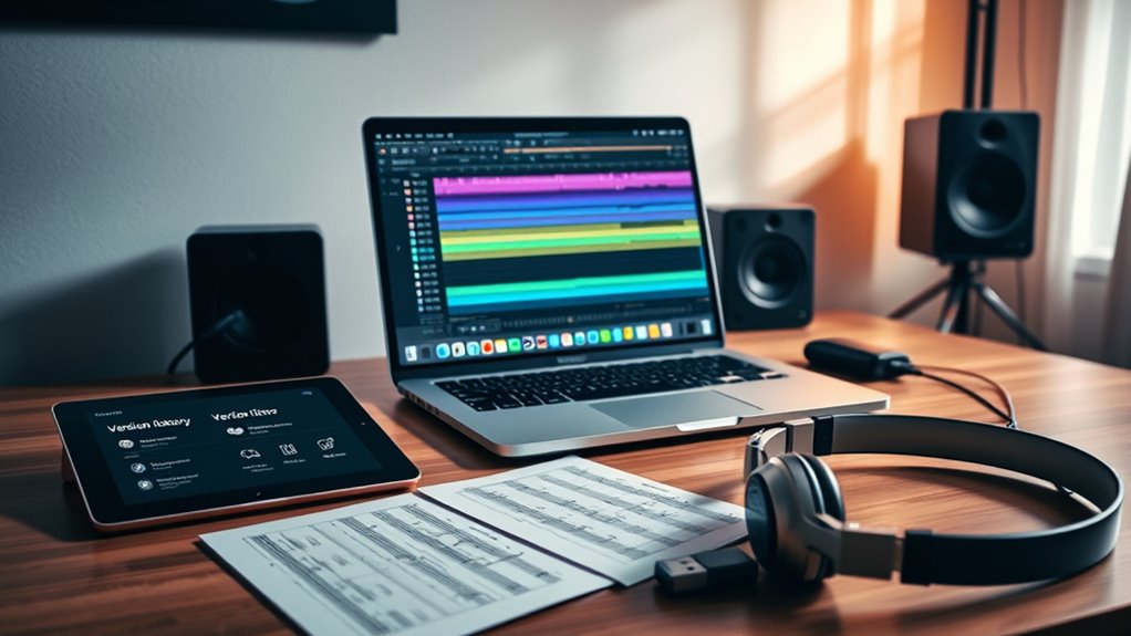 structured music project management