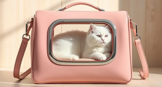 stylish and comfortable pet carriers