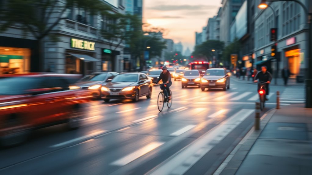 subtle movement creates depth