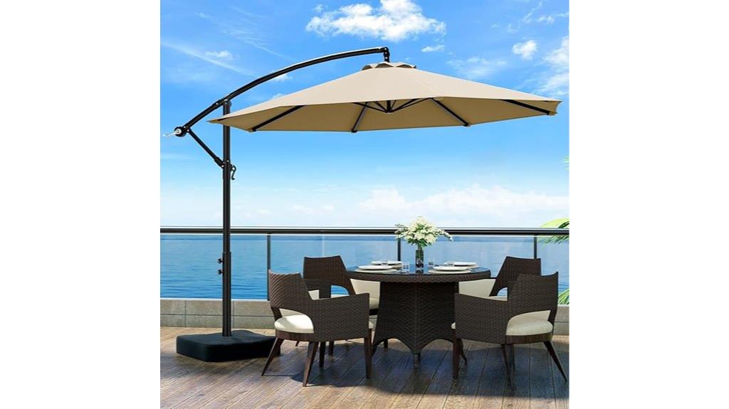 ten foot patio umbrella