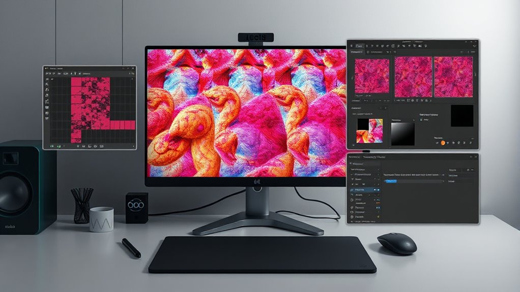 texture resampling workflow process