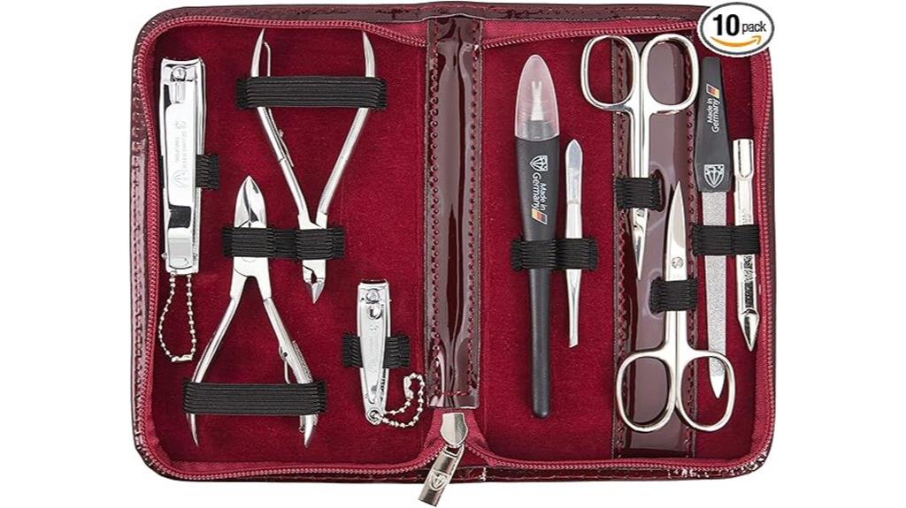 three sword grooming set