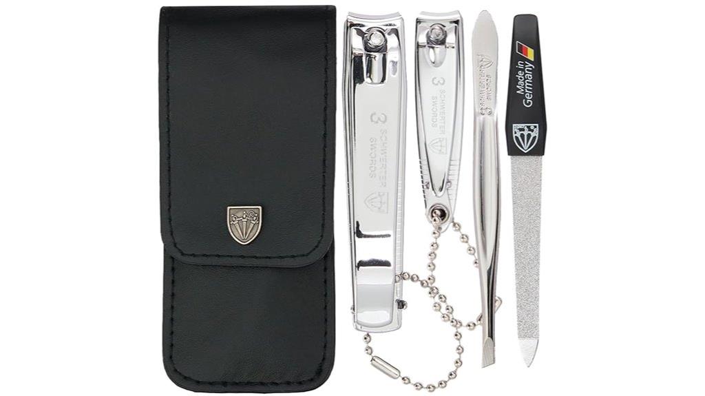 three sword manicure set