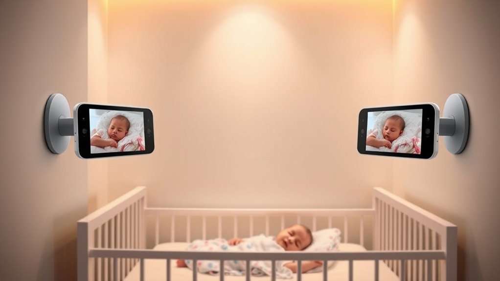 top dual camera baby monitors
