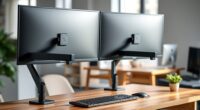 top dual monitor mounts