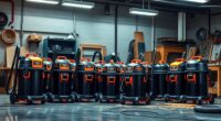 top high cfm shop vacuums