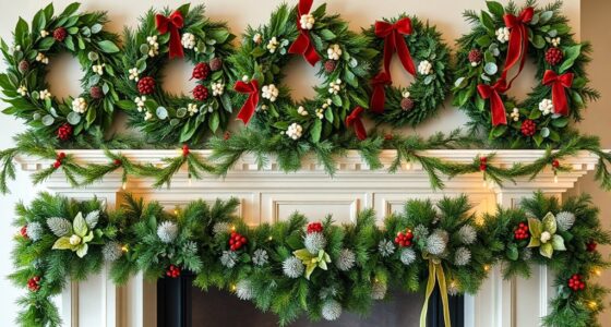 top holiday mantel decorations
