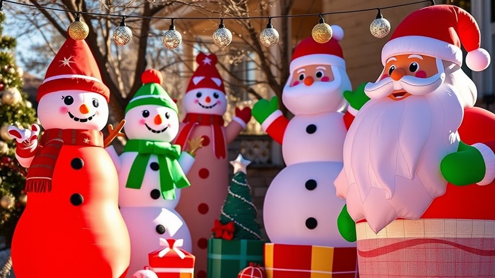 top inflatable holiday decorations