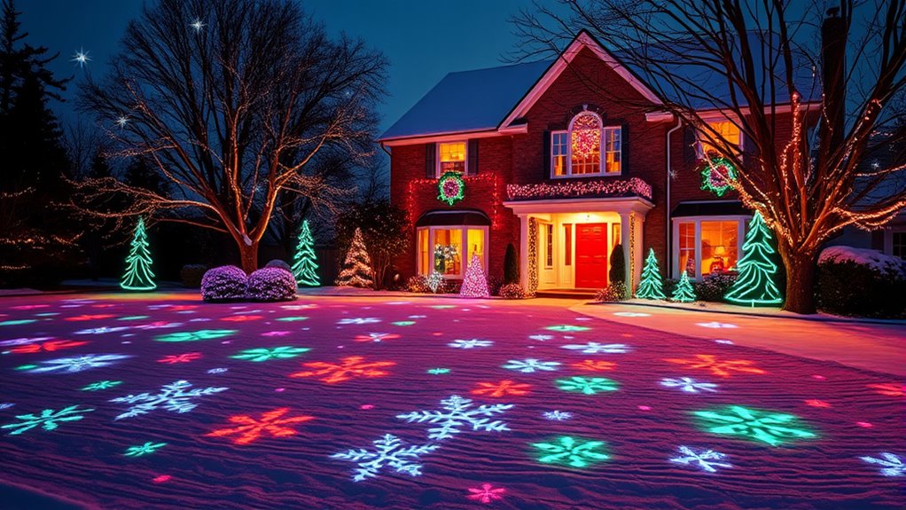top outdoor holiday light projectors