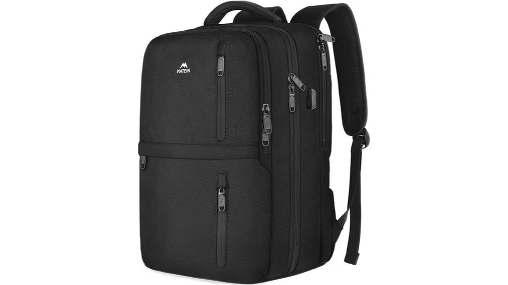 travel backpack with usb