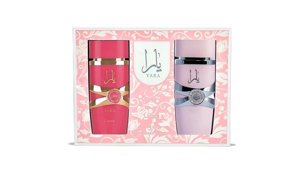 two piece fragrance gift set