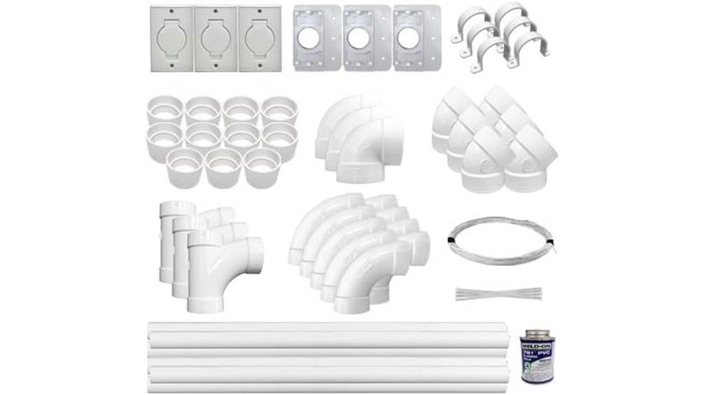 universal low voltage pipe