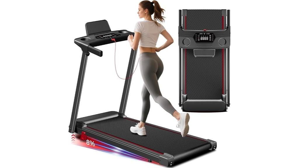 versatile portable incline treadmill