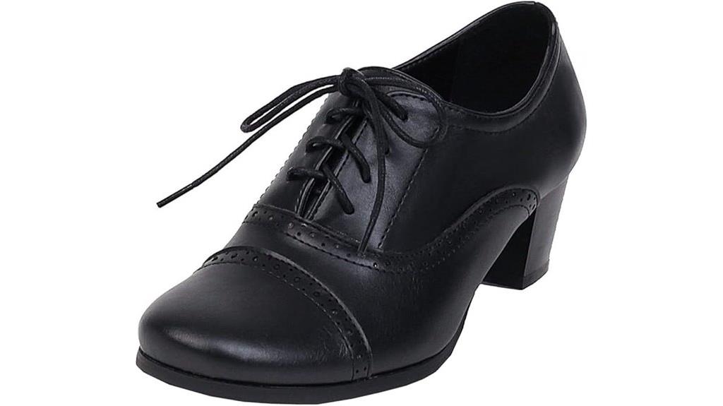 vintage lace up oxfords