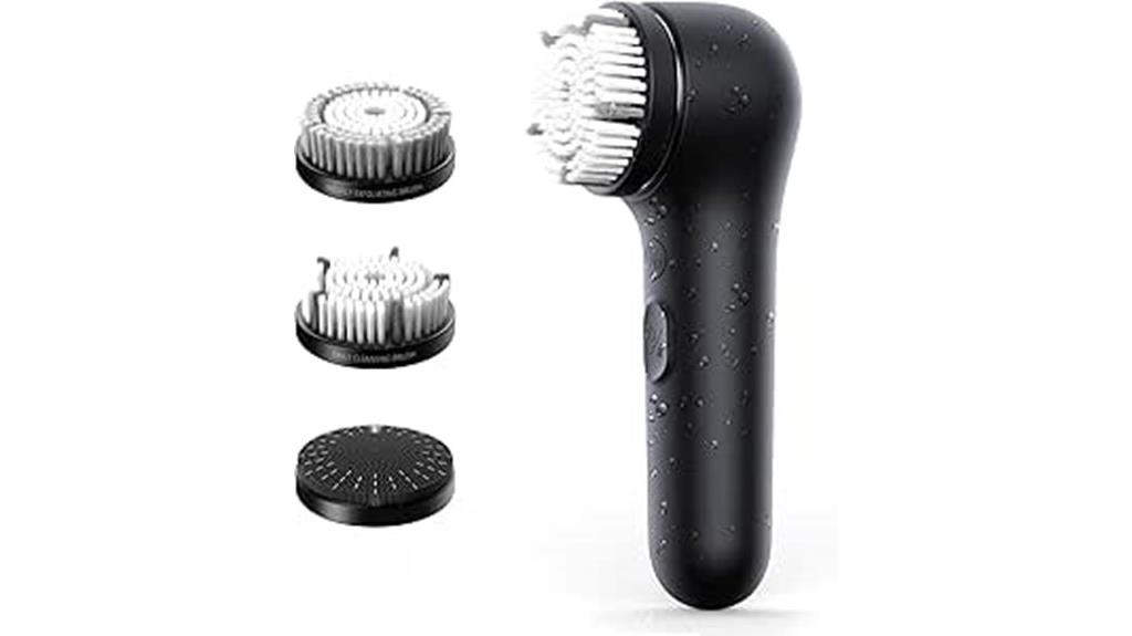waterproof sonic facial brush