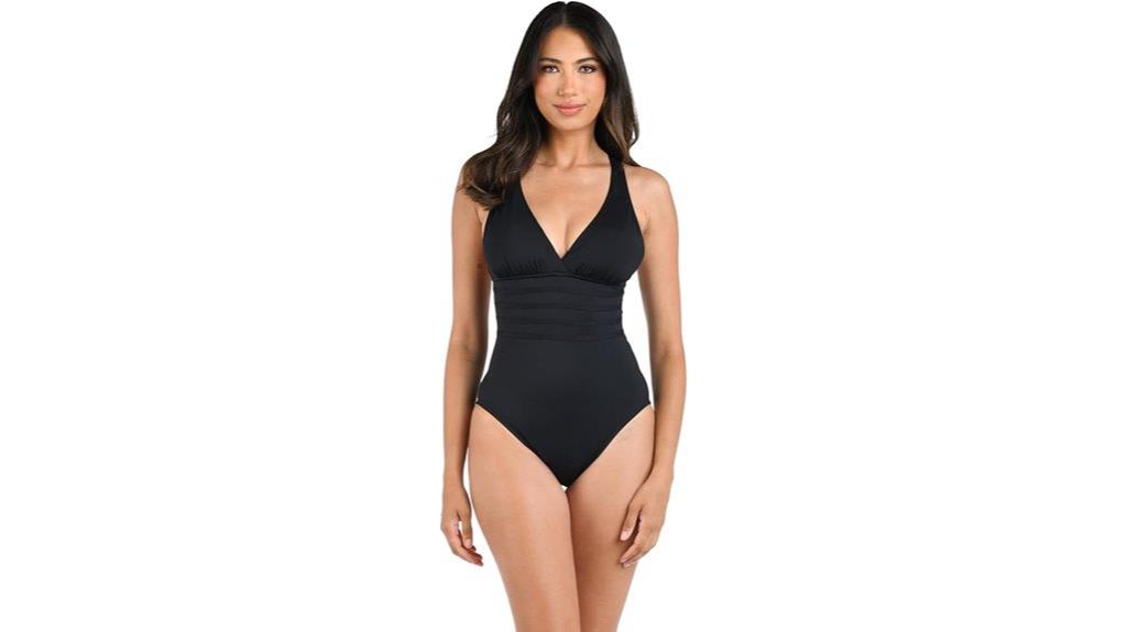 white cross back swimsuit