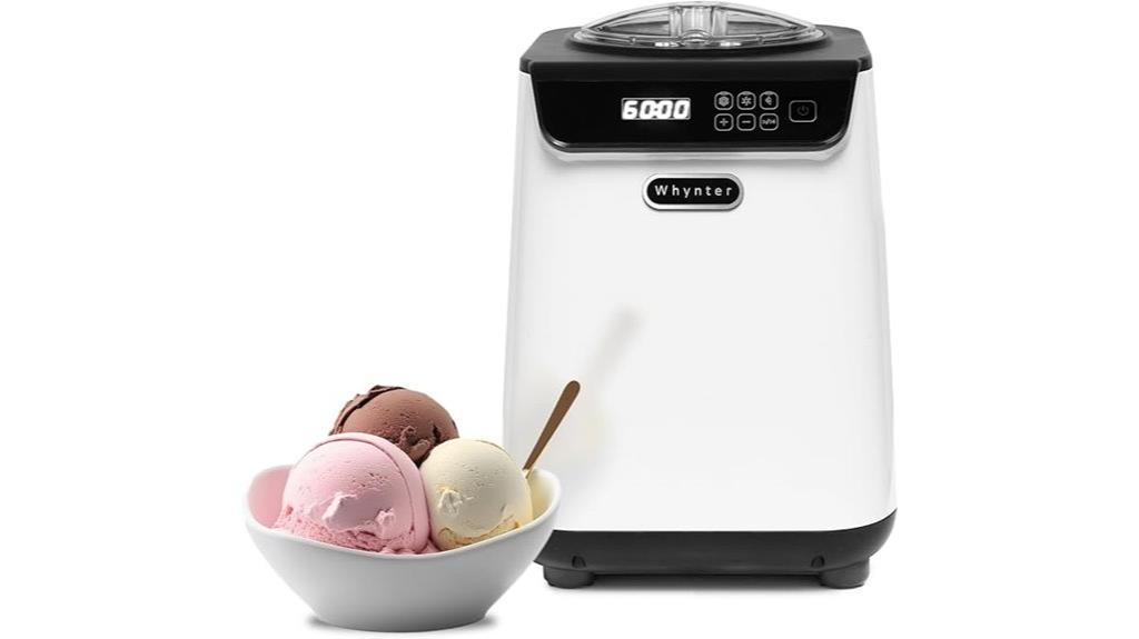 whynter ice cream maker