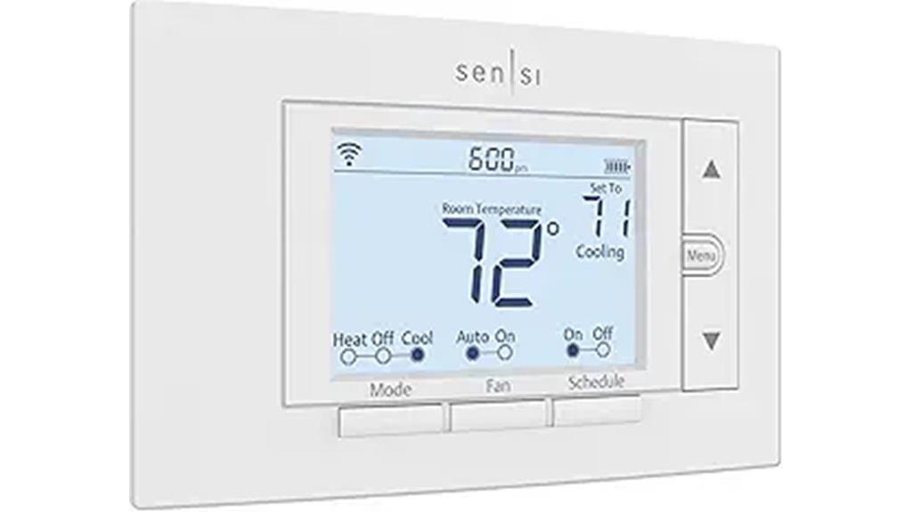 wi fi alexa programmable thermostat