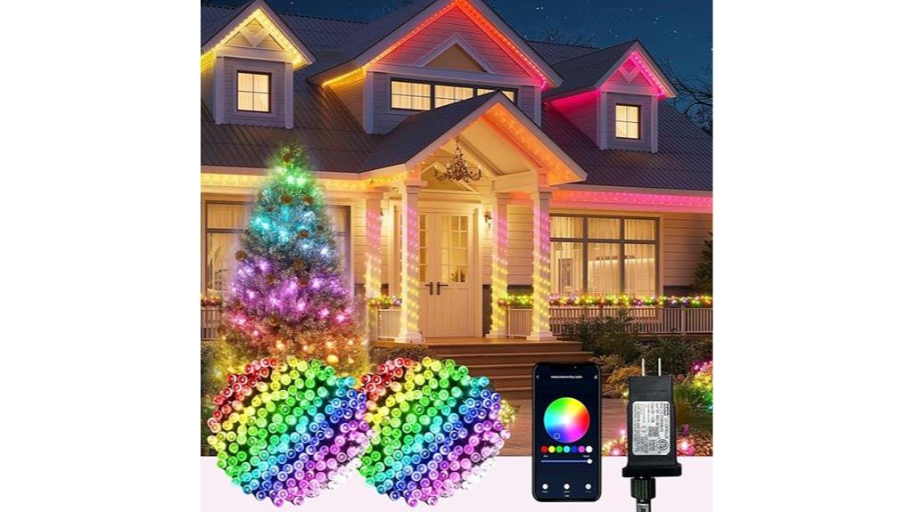 wifi rgb christmas lights