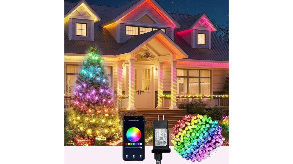 wifi rgb christmas lights